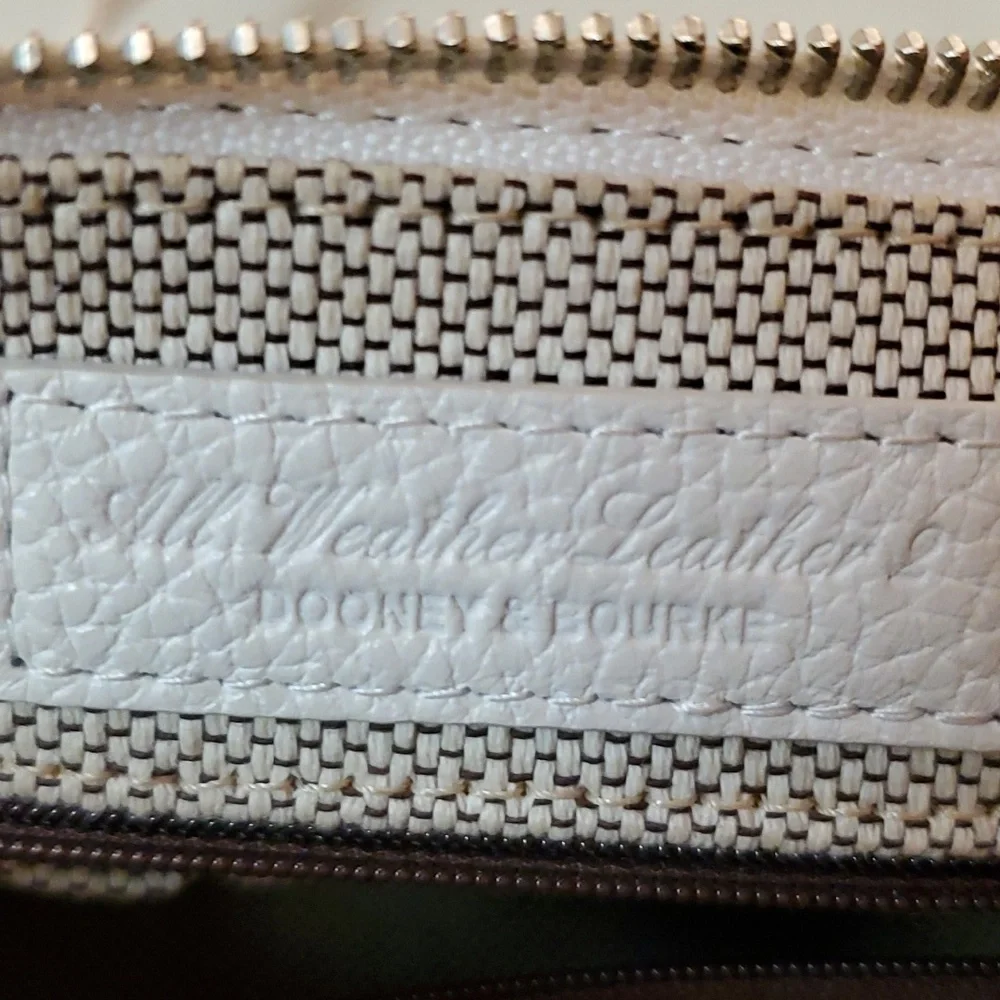 Dooney and Bourke Pebble Leather Barrel Bag (satchel) - Picture 10 of 11